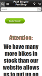 Mobile Screenshot of peakmtnbike.com